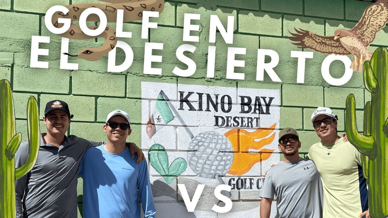 Golf Estilo Desértico: Jugando en Arena, Sol y Mar