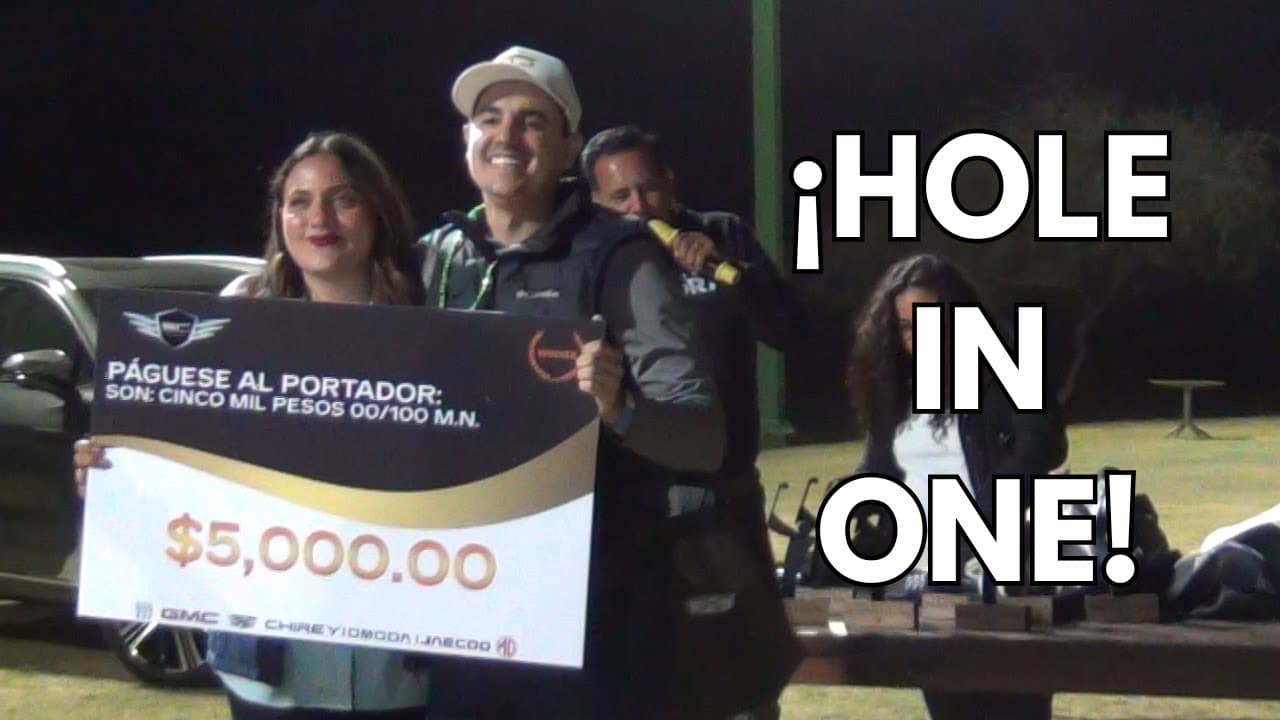 ¡MI PRIMER HOLE IN ONE EN LA OSCURIDAD!